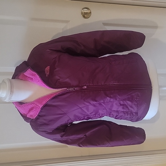 GIRL'S THE NORTH FACE REVERSIBLE JACKET‎ (sz 14-16) - Picture 1 of 10